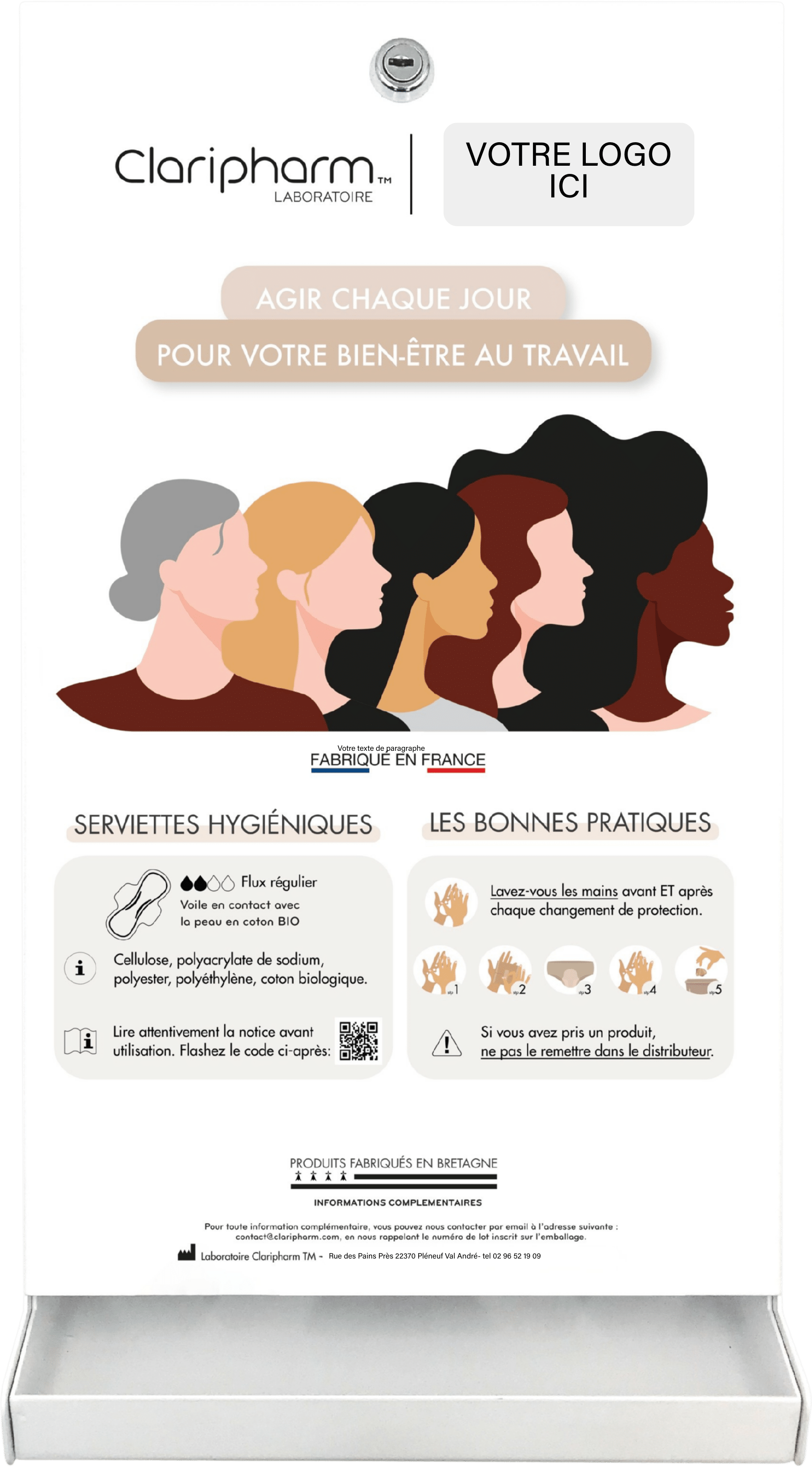 Distributeur protection hygiénique